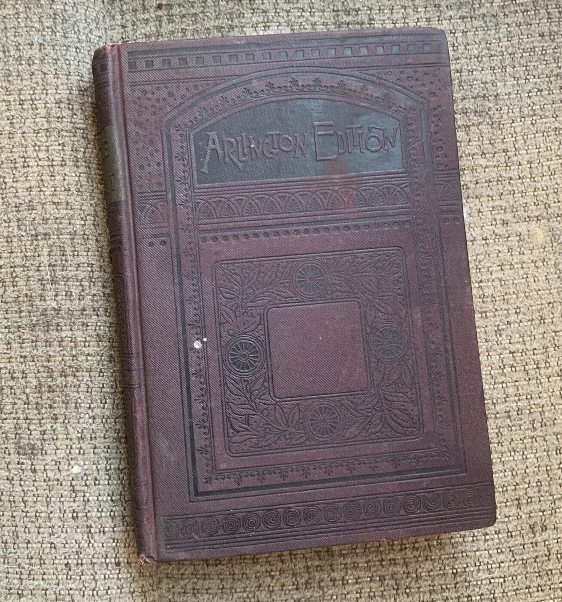 1889 Little Dorrit Charles Dickens Arlington Edition Hurst Co Publishers  NY