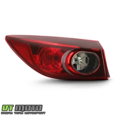 2014-2018 Mazda 3 Sedan Non-LED Outer Tail Light Lamp Replacemet LH Driver Side