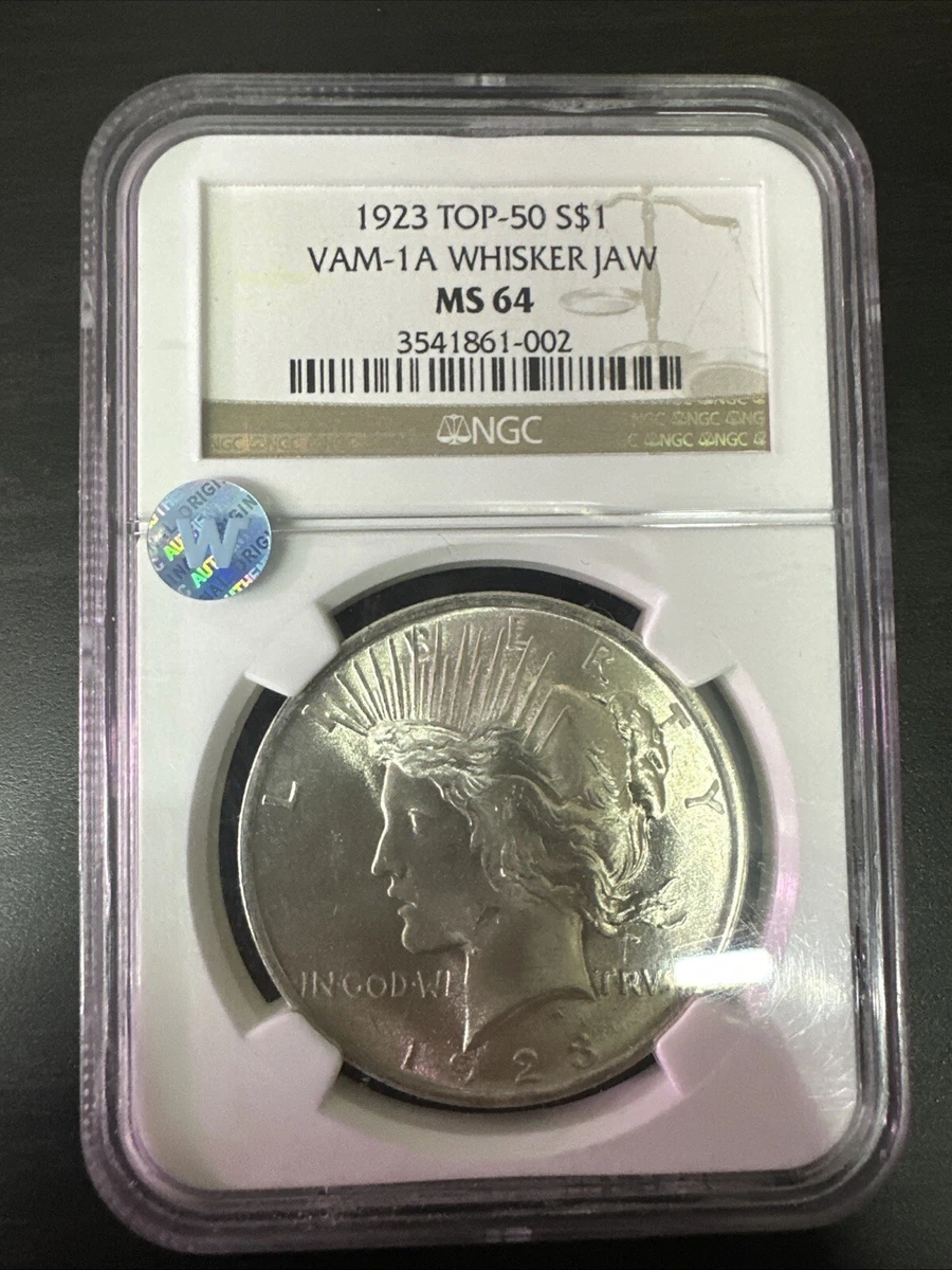MS 64 Graded 1923 Year Peace Dollars (1921-1935) Just Listed 2026