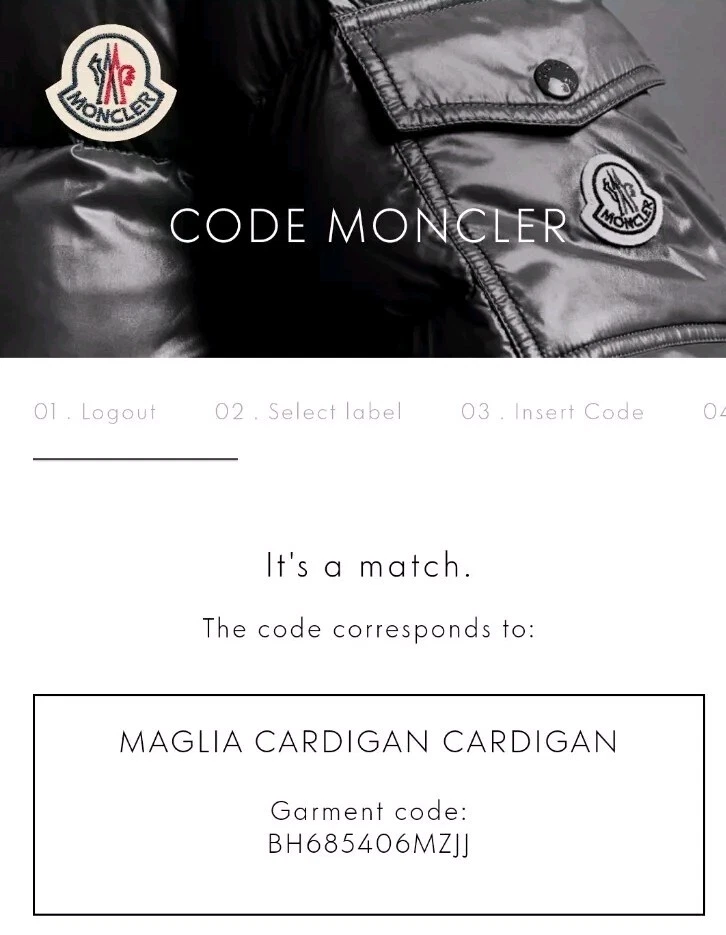 Moncler Parka Maglia Cardigan Taglia Media Nero Felpa con Cappuccio Fas Nero