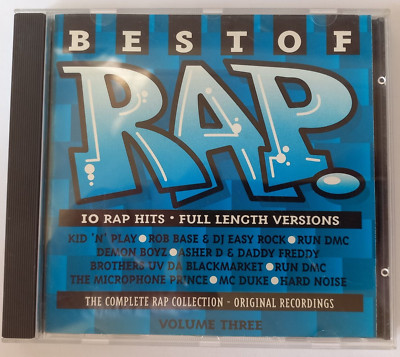 Best Of Rap - Volume Three -  1994 - 10 Tracks