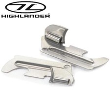 Highlander Survival Can Opener X2 – British Army Style Camping Mini Tin Openers 