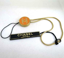 Chanel Cell Phone Strap 03P CC Logo Gold Tone 2003 Spring Collection with Box