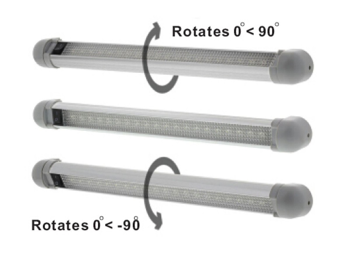 Lichaser Striscia Di Luci LED Per Camper Impermeabile, Luce Per Camper 12V IP67 RGB IC - Foto 6