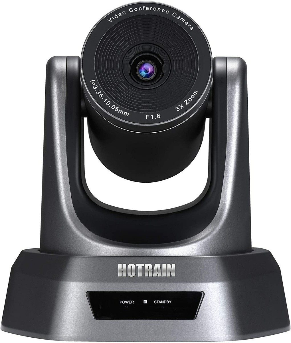 Webcam Conference Room Camera 3X Optical Zoom Full HD 1080p USB
