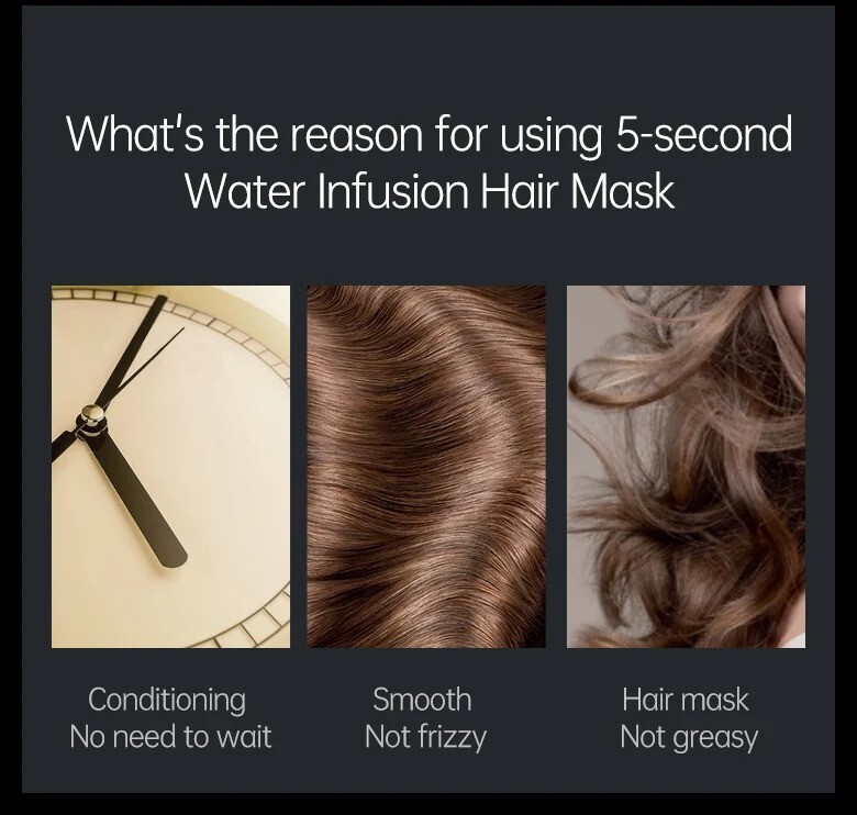 PURC 5 Seconds Keratin Hair Mask – Repair & Smooth 60ml