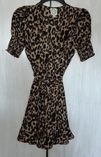 Summer dress wrap around Size XS By Blue Rain lined worn twice EUC