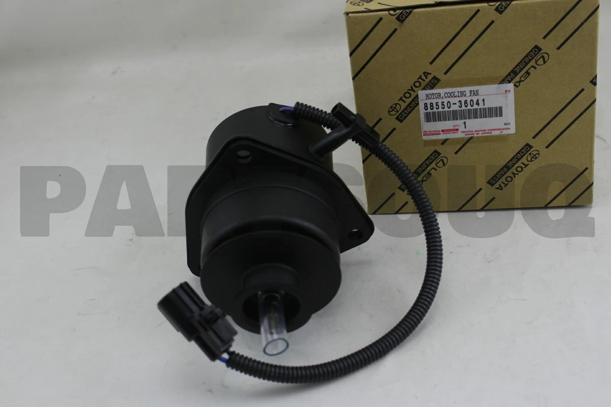 8855036041 Genuine Toyota MOTOR ASSY, BLOWER (FOR CONDENSER) 88550 