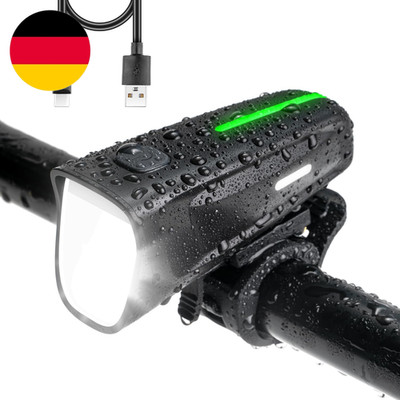 Ventvinal LED Fahrradlicht Vorne 100 LUX, Fahrradbeleuchtung Stvzo Zugelassen, F