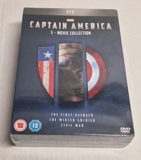 Marvel Captain America 3 Movie DVD -  UK, region 2.    NEW / SEALED***