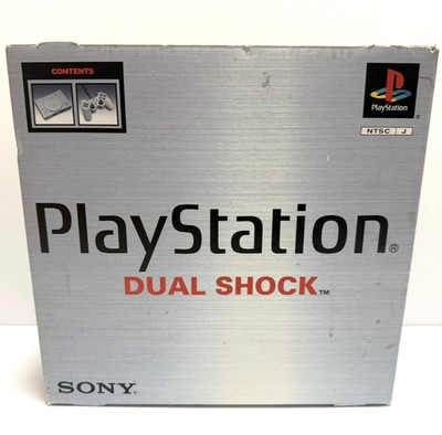 Sony PlayStation 1 PS1 SCPH-7000 Dual Shock Game Console Gray Japan Working