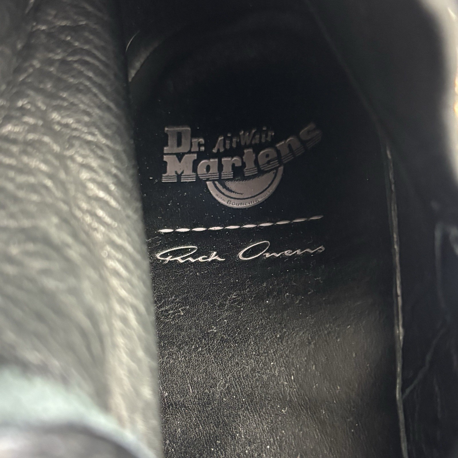 Rick Owens X DR. doc martens Megalace 1460 image 9