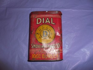 dial tobacco tin 3 Antique Pocket Tins Bull Dog, + 1924us | Our Advertiser RJR