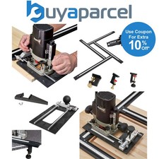 Trend Varijig Wood Door Worktop Accurate Cutting Guide Clamp Jig System Vari Jig