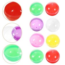 50 Pcs Leerer Kaugummi Befüllbare Kugeln Kunststofffüllbare Ornamente