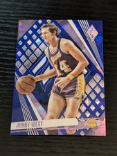 Jerry West 2023-24 Phoenix Blue Ice Prizm #18 Lakers
