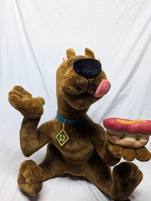 Vintage Cartoon Network SCOOBY DOO Plush 27 Jumbo Sitting With Tag 1998