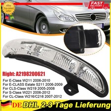 Aussenspiegel Blinker Für Mercedes Benz CL/CLS/S/ E-Klasse W219 W211 W216 Rechts