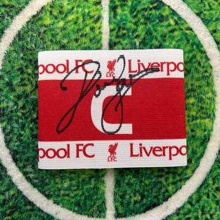 John Barnes Of England Liverpool & Newcastle Signed Captain Armband wCOA