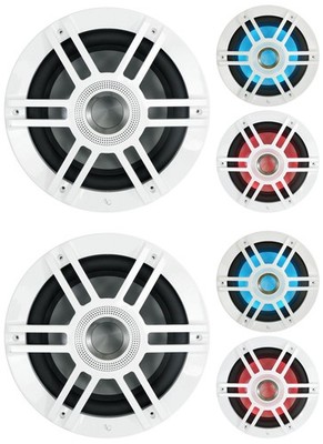 (2) Infinity KAPPA 1010M 10'' 900w Marine Subwoofers w/ RGB Lighting 2 or 4 Ohm