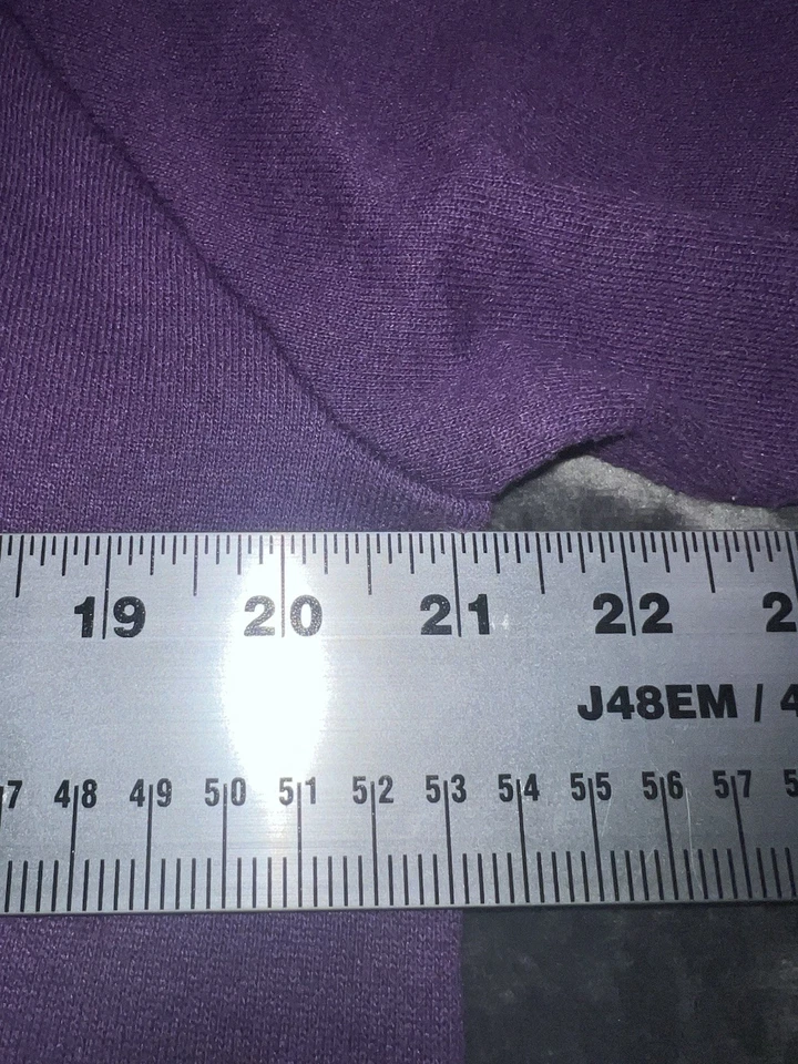 Mardi Gras Sweatshirt Size L Vintage Mardi Gras Alligator 90s Purple Jerzees USA - Image 4 of 4