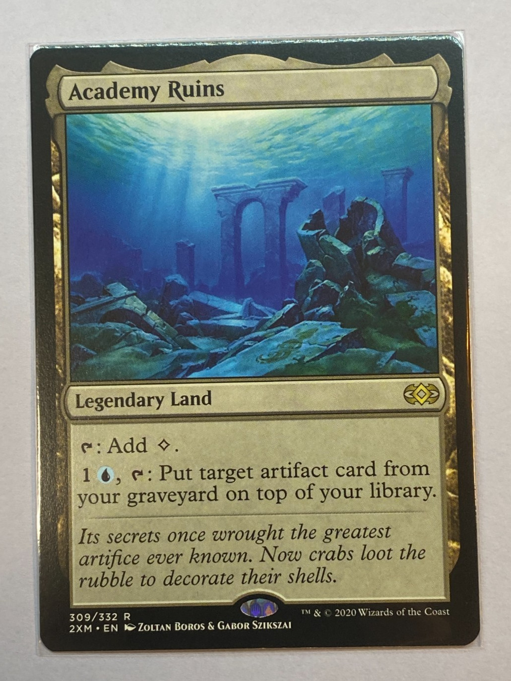 MTG - Double Masters - Academy Ruins (#309) - Non-Foil - NM