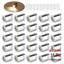TAYSING 20 Pack Small Spotlight Battery Operated LED Lights Cordless Warm White