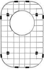 Serene Valley Sink Bottom Grid Rear Drain with Corner Radius 29 x 13-15/16"