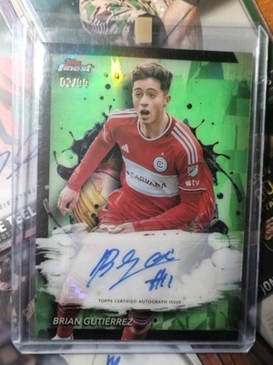 Brian Gutierrez Green Oil Auto #02/99