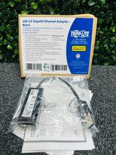 Tripp Lite USB 3.1 Gen 1 to Gigabit Ethernet Adapter   Black   NEW