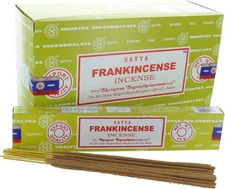 Satya Sai Baba Nag Champa - Frankincense Incense Stick Box - Pack Of 12 (15... 
