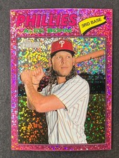 2026 Topps Heritage Chrome Pink Sparkle Refractor Alec Bohm #81