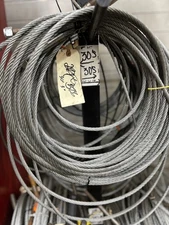 2 POST LIFT CABLES 30' 3'' - 5/16 DIAMETER