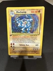 Pokémon TCG Machamp Holo Rare 1st Edition Base Set 8/102