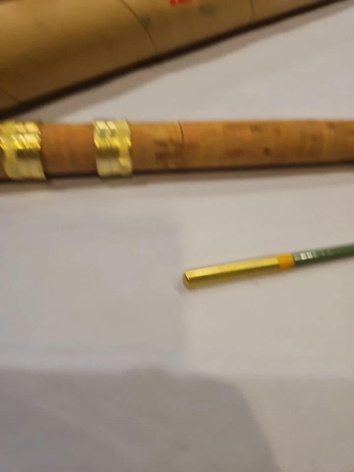 CAÑA DE PESCA CON MOSCA VINTAGE SOUTH BEND 2 PIEZAS #4069 6' 3" DE LARGO Foto 4 de 4