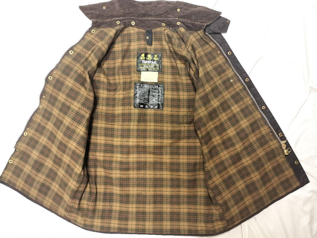 Barbour Beaufort セージ　C40 Barbour Beaufort Jacket, Sage, 44 at Amazon Men's Clothing store