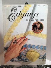 Bordura per tutti gli usi 1952 filo di cotone uncinetto chiacchierone maglia MODELLI VG