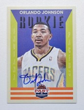 2012-13 Panini Past and Present Signatures #206 Orlando Johnson