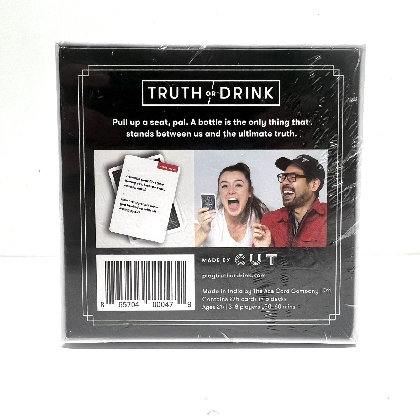 Truth or Drink Waterproof Fun Drinking Card Game for sale online | eBay