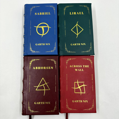 Garth Nix Combo set Sabriel, Lirael, Abhorsen, Across [PREMIUM LEATHER BOUND]