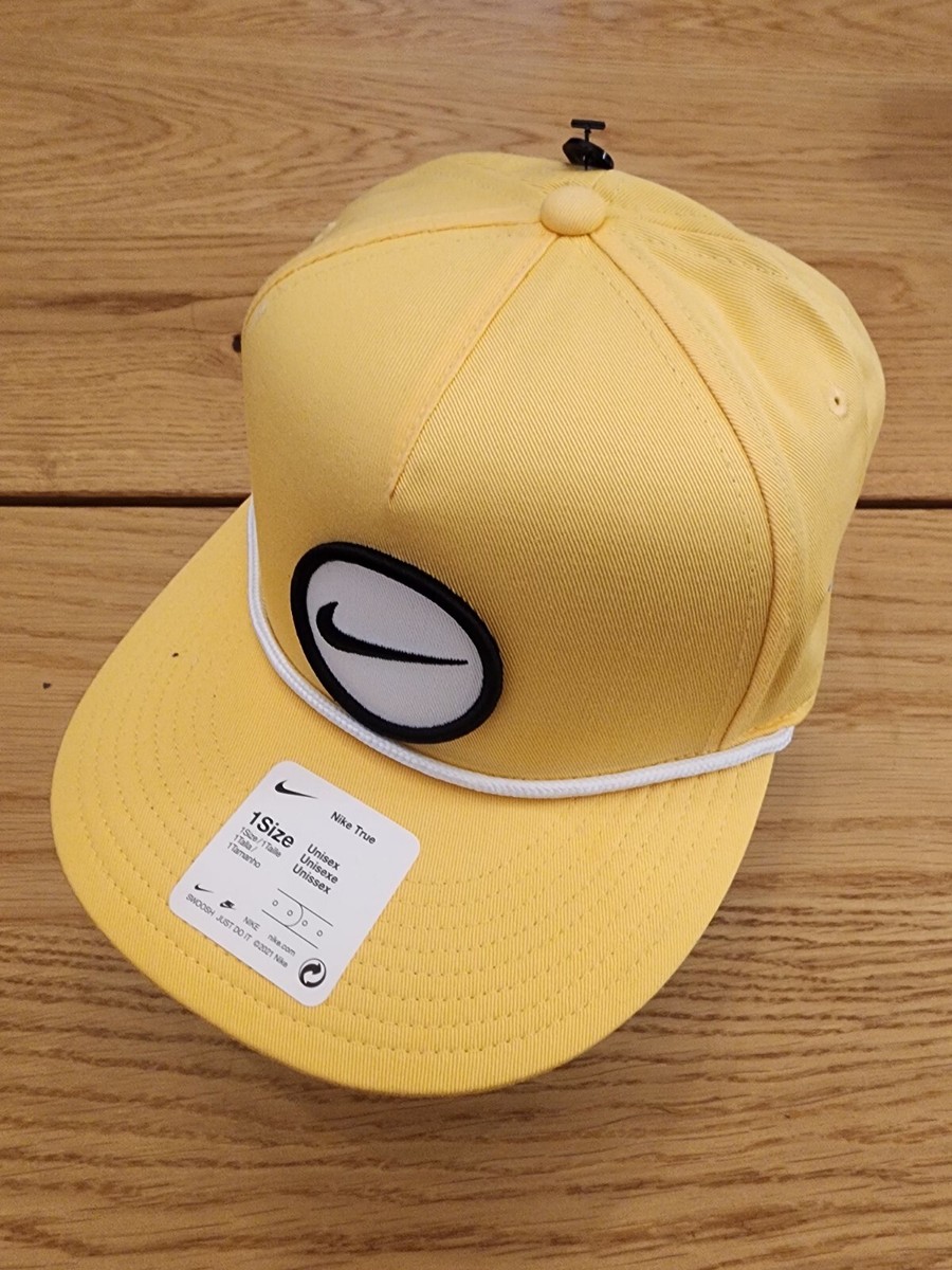 Nike True Retro72 Golf Hat Cap Adult Unisex Topaz Gold DH1343-795