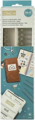  Cinch Wires 1" 4/Pkg Silver NEW - Picture 1 of 3