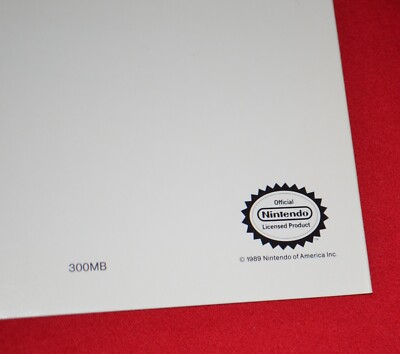Vintage New 1989 Nintendo Super Mario Bros Get Well Greeting Card