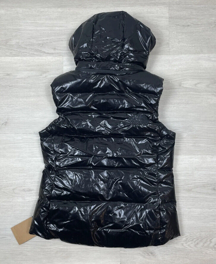 The North Face Women's Haxton Shiny Black Down Winter Vest The North Face Women's Haxton Shiny Black Down Winter Vest