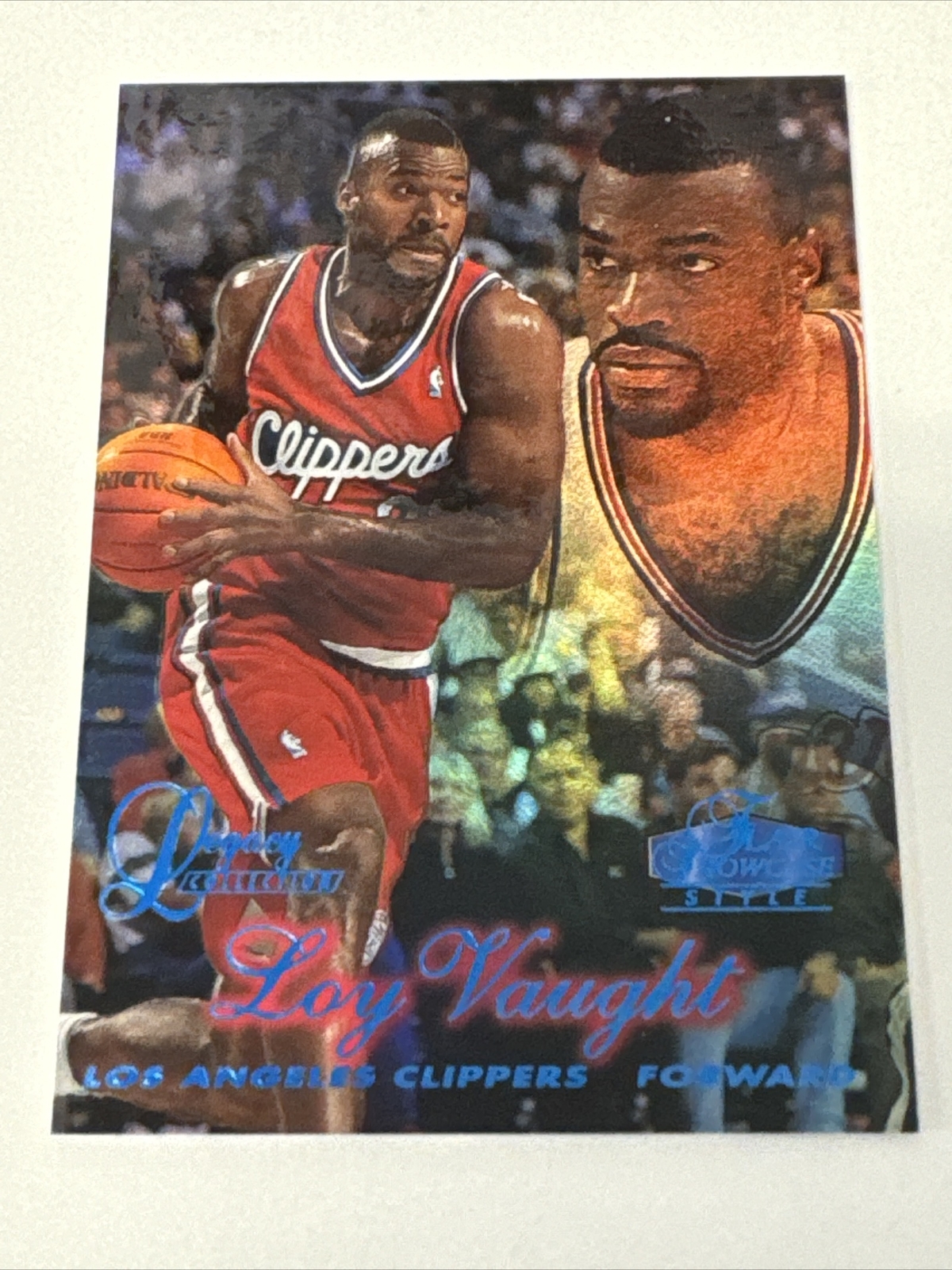 1997-98 Flair Showcase #61 Loy Vaught Legacy Collection Row 2 043/100