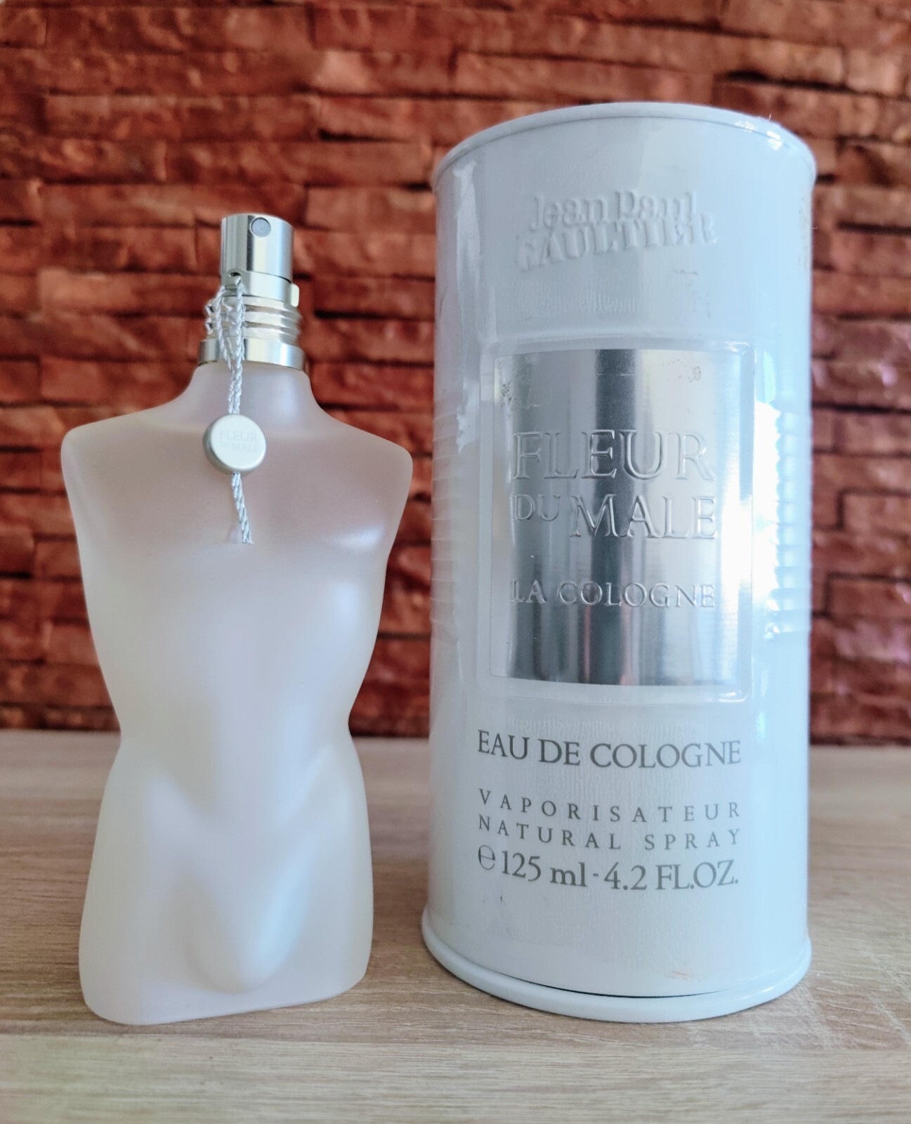 Discontinued Jean Paul Gaultier Fleur Du Male La Cologne 125ml 4.2 fl