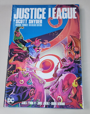 JUSTICE LEAGUE BY SCOTT SNYDER VOLUME 3  Deluxe Edition  (DC 2022 HCDC)