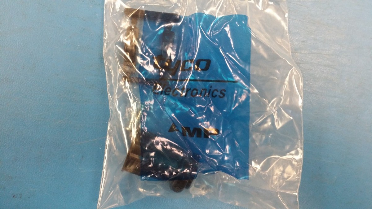 2 PCS) 206966-1 (206966-7)TYCO CONN BACKSHELL W/CLAMP SZ 13 BLK | eBay