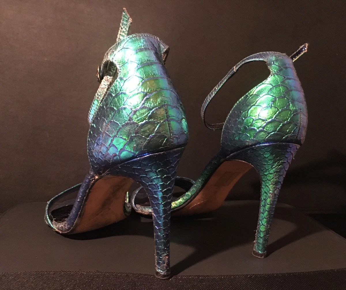 Iridescent heels sale