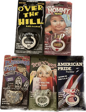 Billy Bob Funny Pacifier 3m-99 Years Baby to Adult Orthodontic NUK Your Pick 2